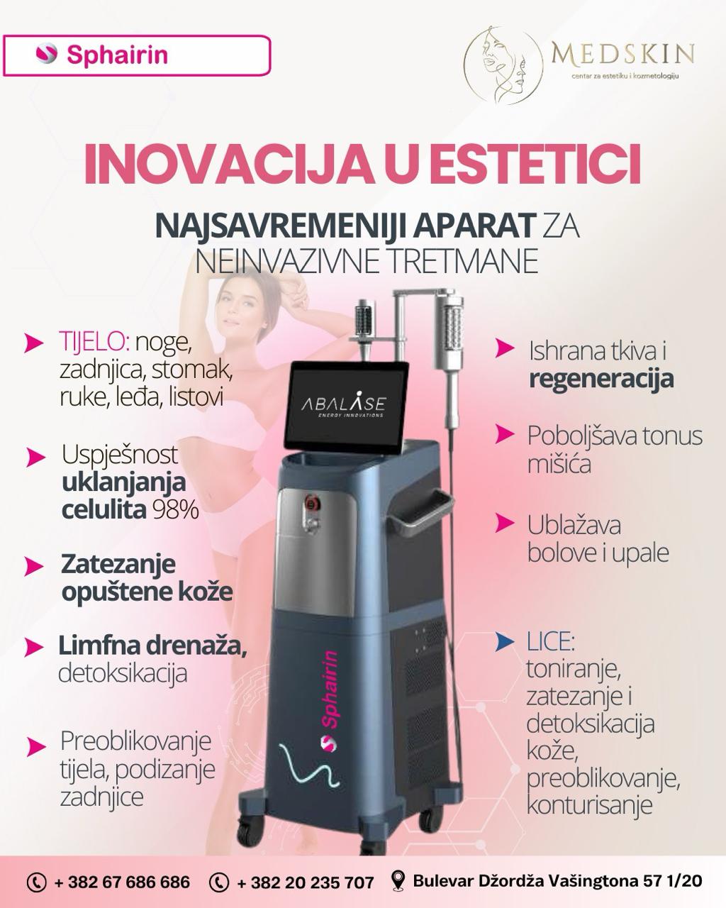 SPHAIRIN – Neinvazivno preoblikovanje tijela